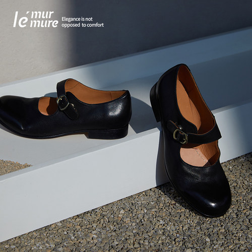 Le'Murmure纯手工玛丽珍鞋女