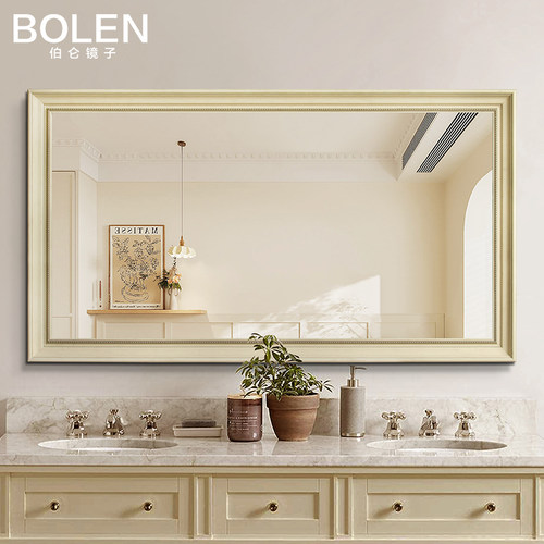 BOLEN/伯仑美式田园风浴室镜
