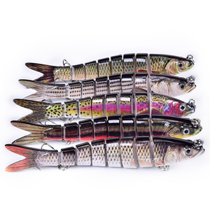 多节鱼路亚饵沉水海钓淡水翘嘴鲈鱼黑鱼鳜鱼假饵23g14cm