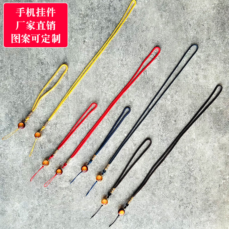 朱砂唐卡本命年楞严咒手机挂件