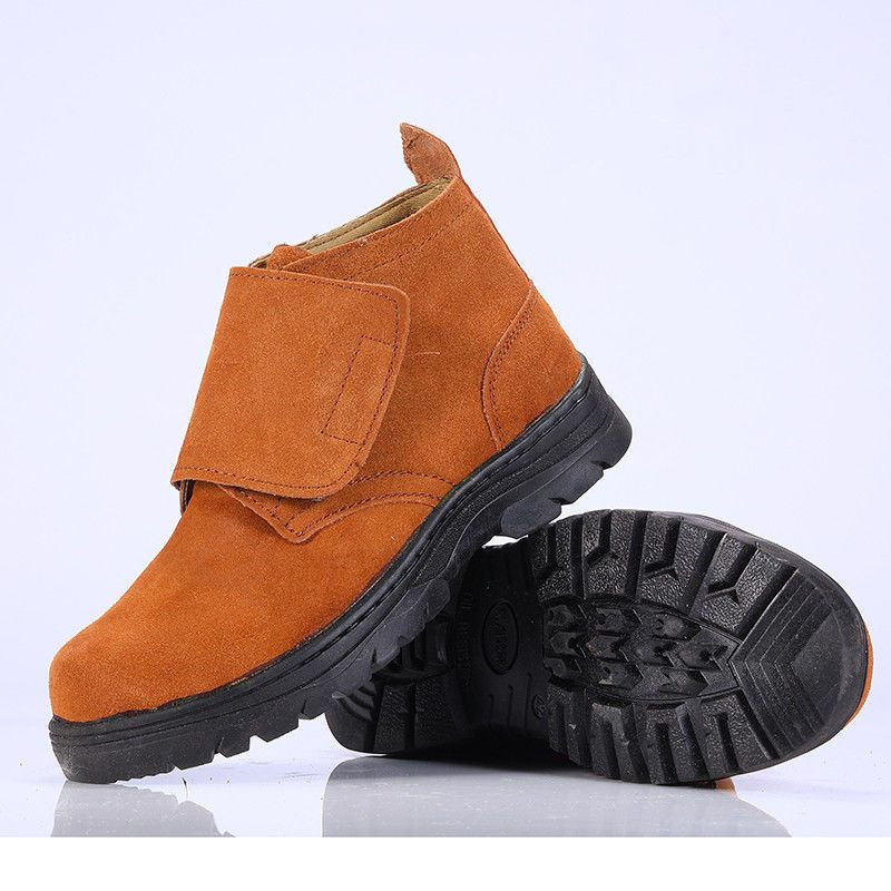 包钢头劳保鞋焊工防烫防撞工作鞋