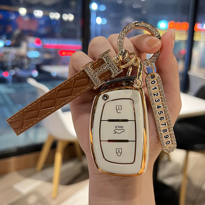 北京现代钥匙包名图ix35ix25朗动领动途胜索纳塔9瑞纳汽车套壳扣