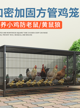 鸡笼养殖笼折叠笼加固加粗家用大号狗笼鸭笼鹅笼通用厂家直销
