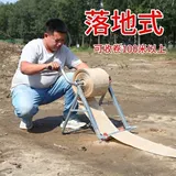 Рулоны артефакта водных ремней, сельскохозяйственные ирригационные водопроводные трубы, рулоны для хранения, складывание складывания на 100 -метровой рамке с рулонной трубкой новая