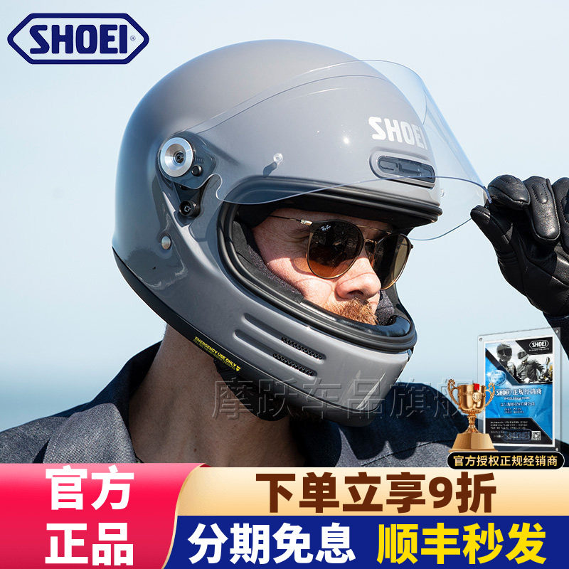 日本SHOEI巡航哈雷摩托车全盔