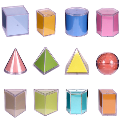 透明透视立体几何体模型