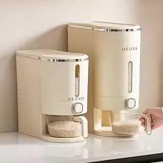 米桶密封家用防潮防虫按压式乔迁新居米桶五谷杂粮收纳盒厨房米箱,厨房/烹饪用具,米桶/米缸,淘宝优惠券,粉丝福利购,淘宝优惠卷