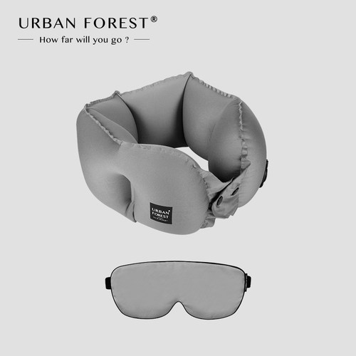 Urbanforest充气u型枕眼罩套装