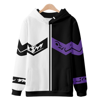 W卫衣二次元印象连帽外套衣服