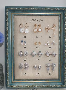 Selfish自思|天然珍珠耳饰合集|淡水珍珠耳钉耳坠耳饰精致高级感