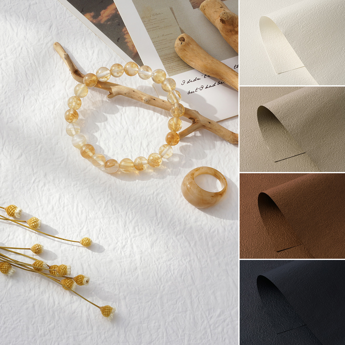 纹理摄影背景纸高级感古风首饰