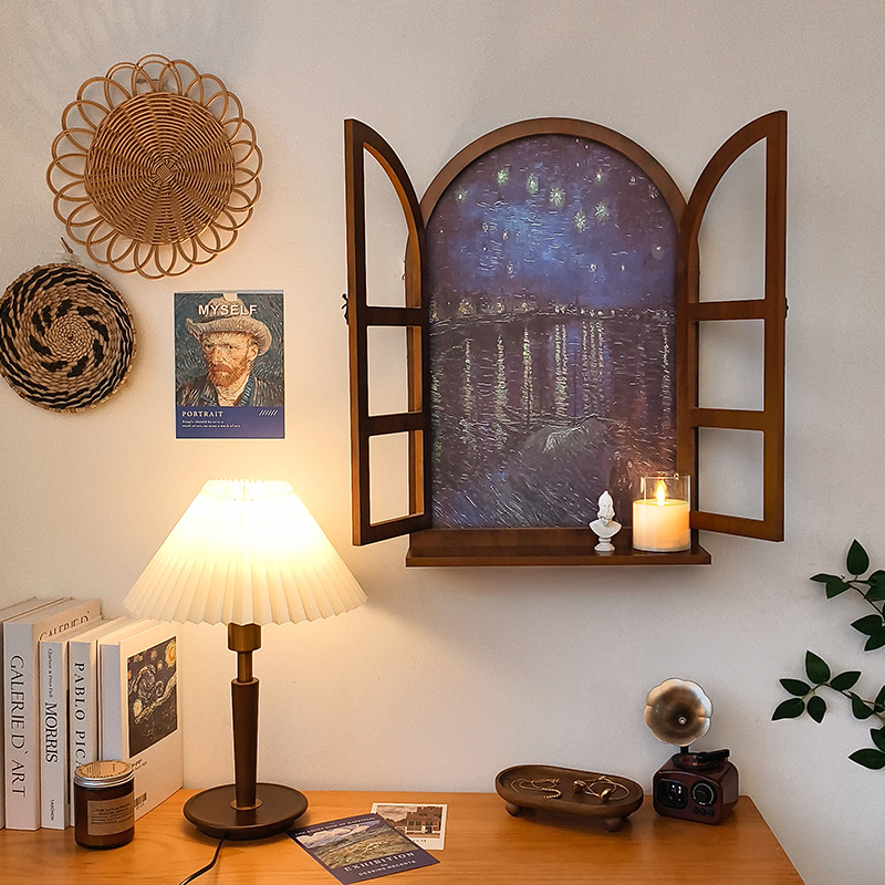 欧式窗创意假窗户拍照道具