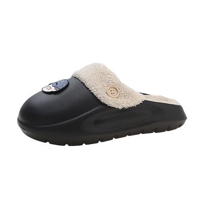 秋冬季室内外穿可拆卸棉拖鞋