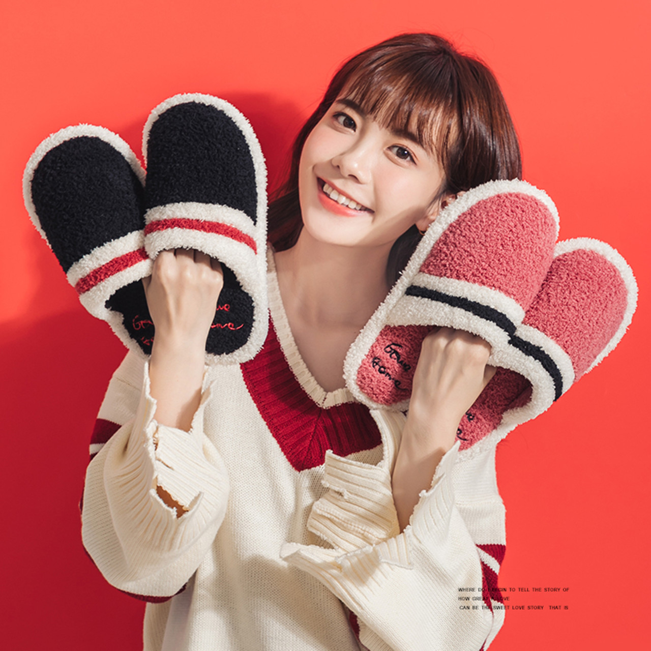 2021年新款软底包头冬季棉拖鞋