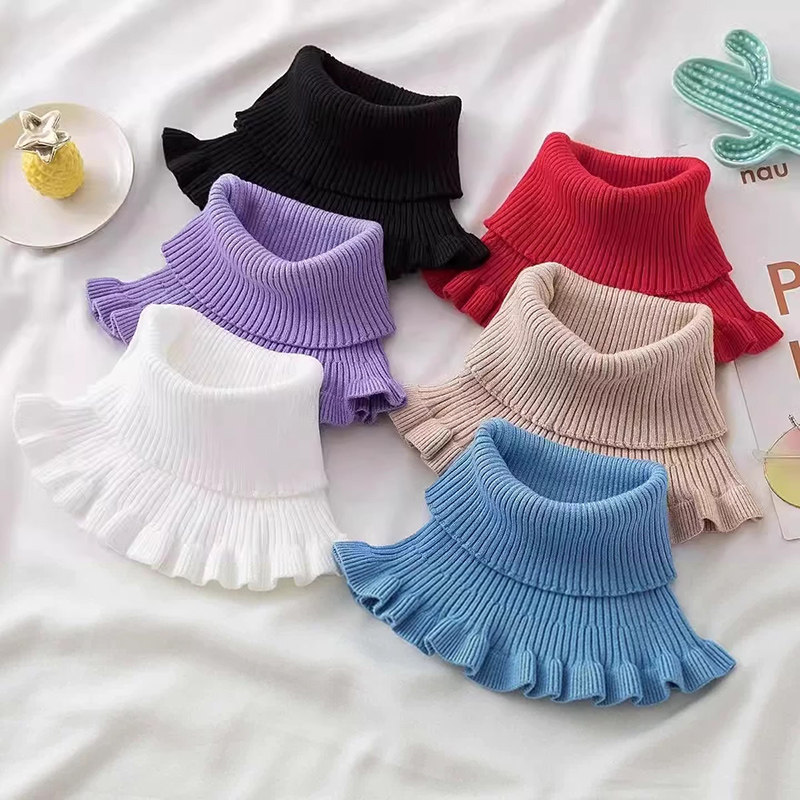 秋冬新款围脖女脖套假领子护颈椎