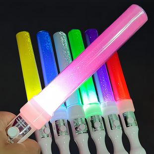 荧光棒大号演唱会晚会气氛道具发光夜光棒手持定制应援棒WOTA艺
