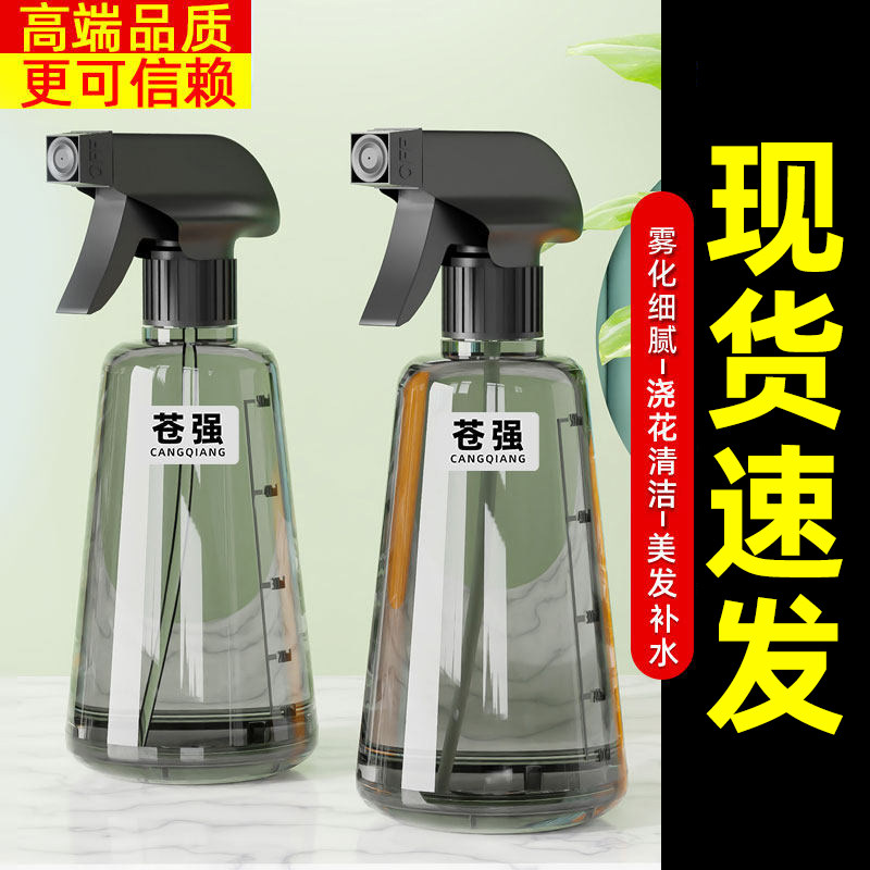 手压式喷雾壶家用清洁美发补水喷水瓶细雾喷瓶多用途浇花喷壶,家庭/个人清洁工具,清洁喷壶,淘宝优惠券,粉丝福利购,淘宝优惠卷
