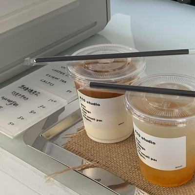 食品级彩色奶茶咖啡一次性吸管1