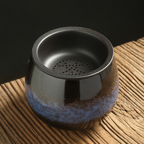 茶渣缸陶瓷家用桌面茶洗建水茶海