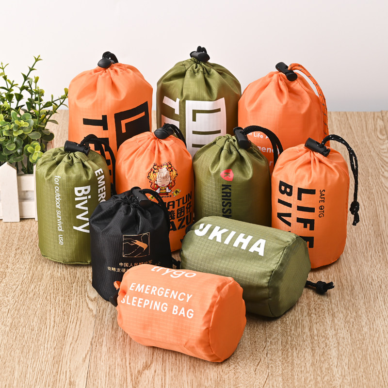 方格尼龙束口袋涤纶袋抽绳袋牛津布收口袋索绳包收纳袋整理袋子