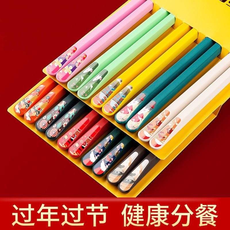 高档国潮风筷子无漆无蜡耐高温