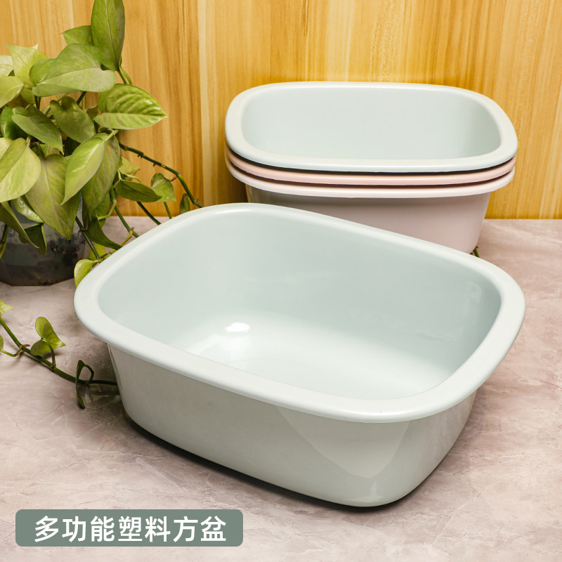 塑料洗脸盆方盆洗菜盆洗衣图片