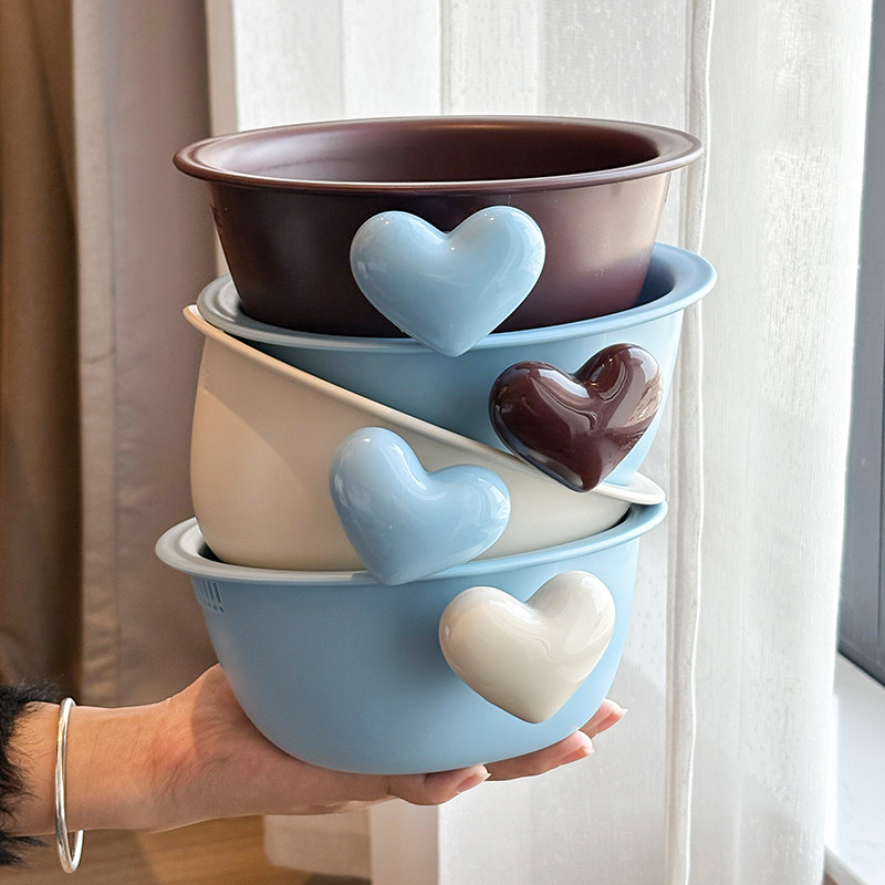 多巴胺沥水篮新款果篮客厅家用高颜值水果盘洗水果神器双层洗菜盆,餐饮具,洗菜盆/沥水篮/漏水筛,淘宝优惠券,粉丝福利购,淘宝优惠卷