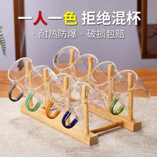 玻璃小茶杯家用喝茶功夫茶具套装