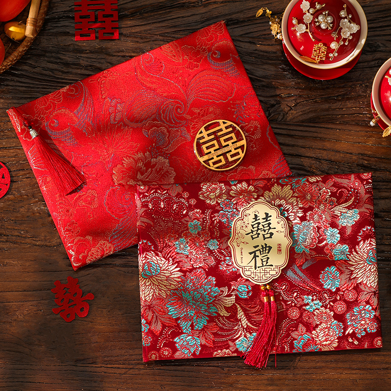 礼金簿结婚记账本喜簿签到单婚礼嘉宾随礼签名册婚庆用品人情礼单