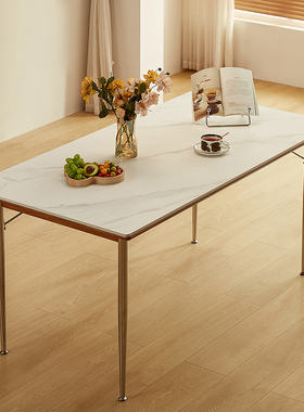 林氏木业美式可伸缩实木餐桌家用小户型北欧桌子现代简约家具清仓