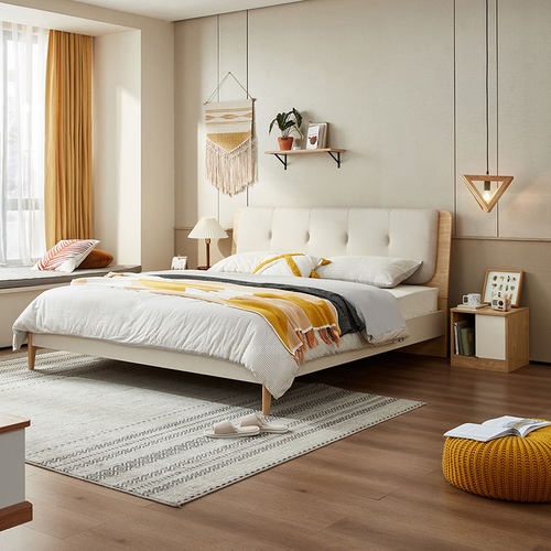 林氏睡眠现代简约小户型高箱床