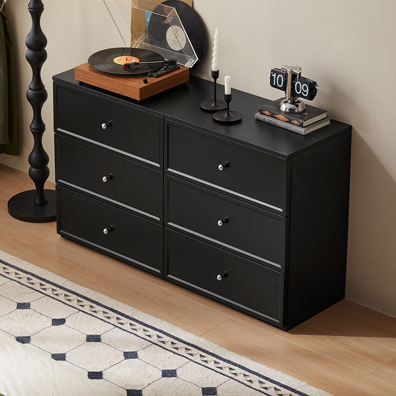 林氏家居法式复古风卧室六斗柜