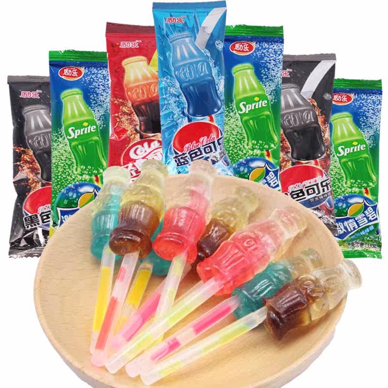 网红励乐夜光可乐味荧光棒棒糖汽水味糖儿童创意趣味发光玩具糖果,零食/坚果/特产,棒棒糖,淘宝优惠券,粉丝福利购,淘宝优惠卷