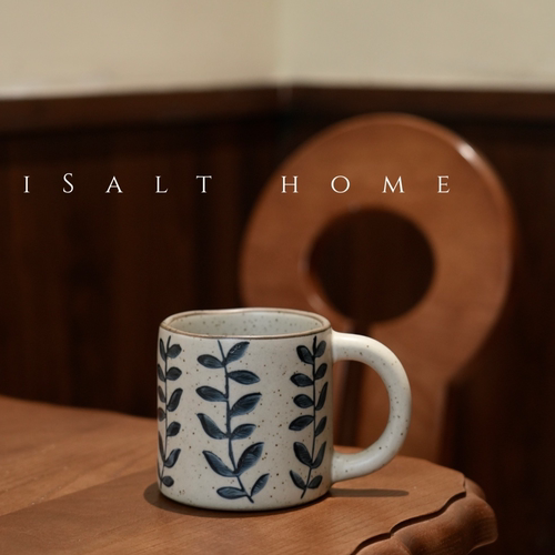 手作藤蔓马克杯大容量创意情侣