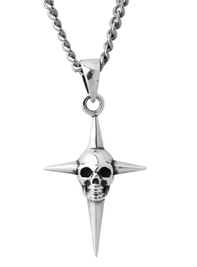 杜氏古匠骷髅铆钉小众设计感吊坠