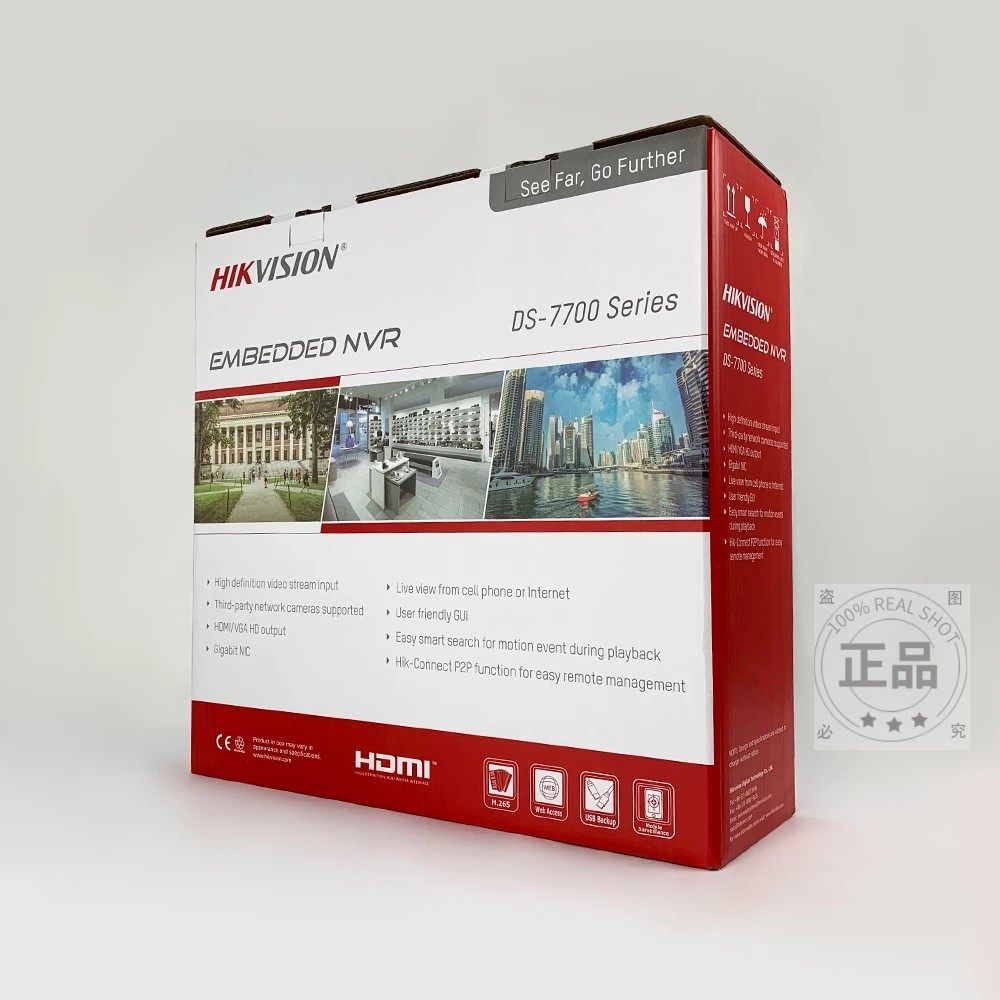 HIKVISION海康威视DS-7716NI-K4/16P 16路海外纯英文版POE录像机