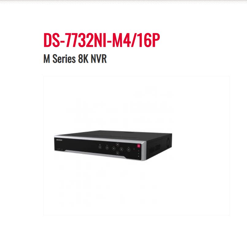 海康威视DS-7732NI-M4/16P