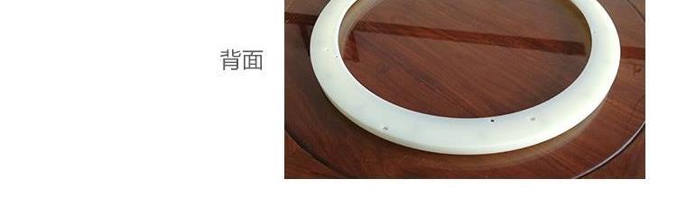 Hướng dẫn bằng nhựa Đĩa quay Nội thất khách sạn Mute Máy tính để bàn Mới Kính tròn Bàn xoay Phụ kiện cơ sở Bữa ăn - FnB Furniture ghế tiếp khách văn phòng