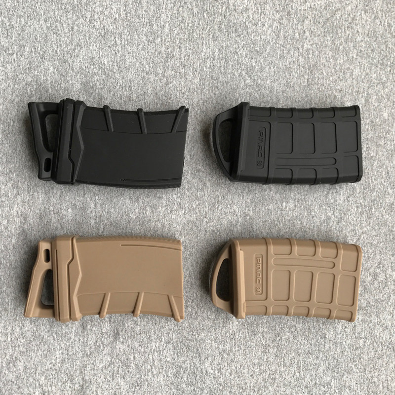 556锦明8马盖普软弹快拔套司骏m4橡胶防滑套户外cs玩具