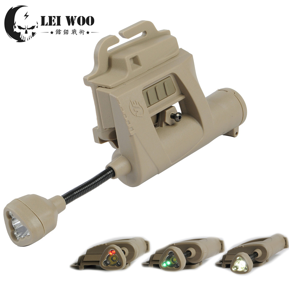 元素Charge Mpls户外头盔灯导轨蛇形灯LED三眼求生灯IR照明战术灯