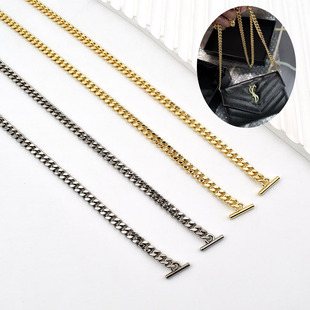 适用于圣罗兰钱包改造斜挎链条包diy单买配件 ysl长款钱夹内胆