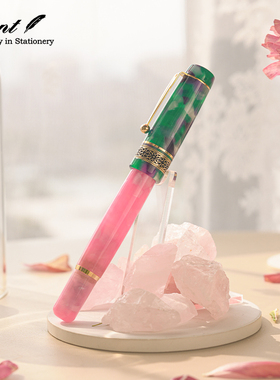 日本Pent钢笔花之回廊Adagio交响曲系列女士大型钢笔签字笔18K金尖可选