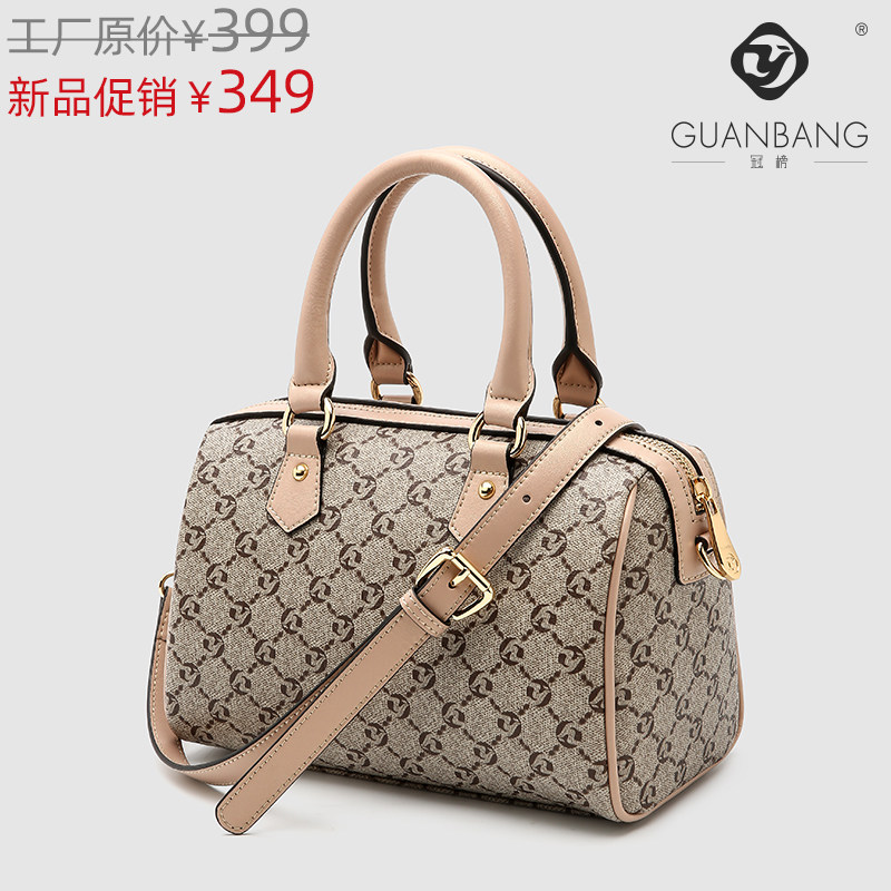 小包包2020新款潮时尚老花枕头包女式迷你小ck斜挎单肩波士顿女包