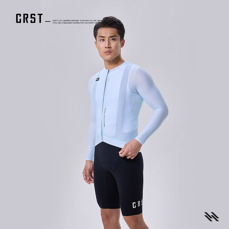 CRST春夏长袖户外骑行服长袖