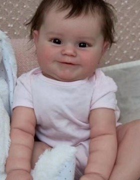 安抚重生娃娃全身柔软50CM仿真婴儿女跨境硅胶Reborn baby doll