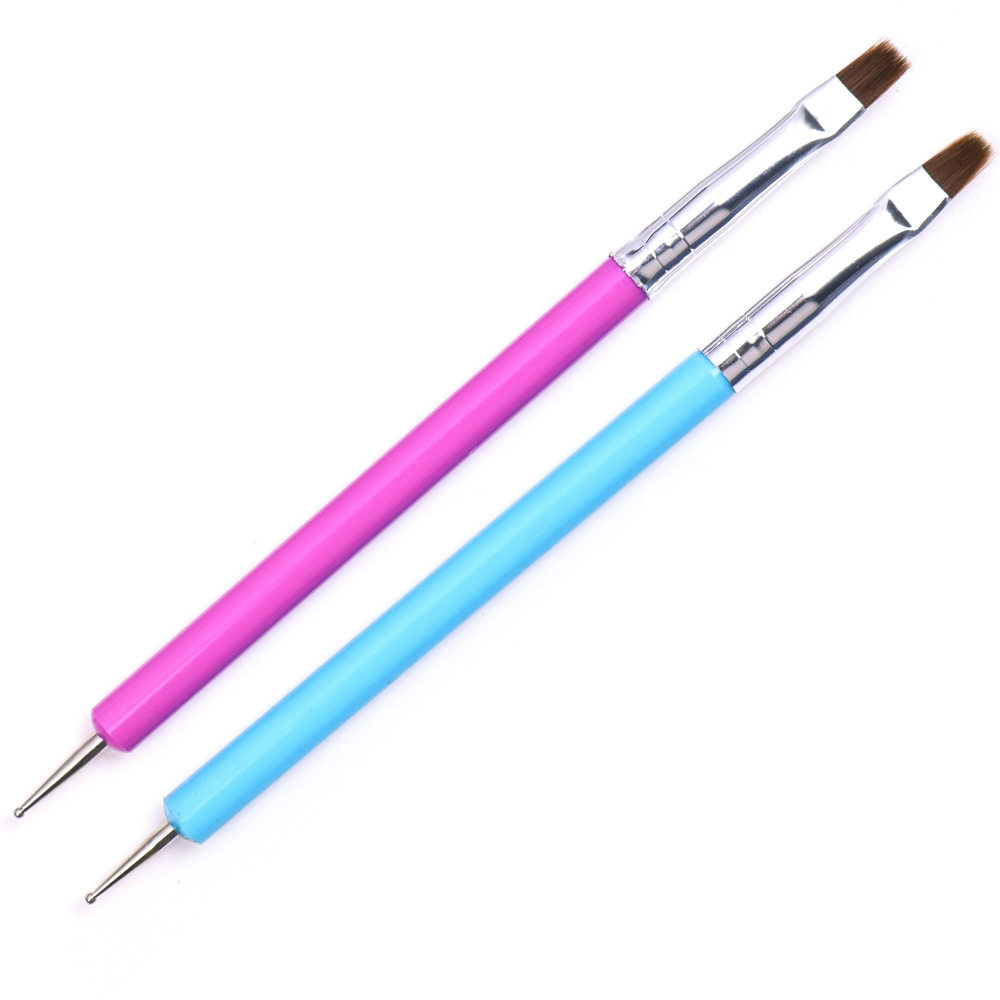 美甲工厂紫色杆点钻笔光疗笔双用美甲笔美甲刷彩绘笔DIY美甲工具,彩妆/香水/美妆工具,美甲笔/美甲刷/美甲笔刷套装,淘宝优惠券,粉丝福利购,淘宝优惠卷