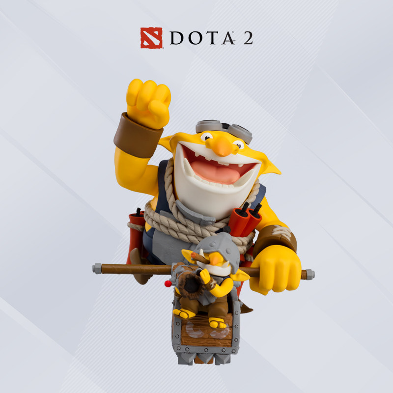 DOTA2手办公仔摆件社黏土人