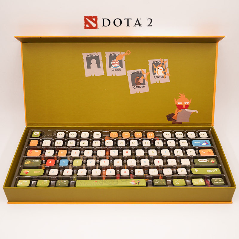赏金猎人主题键帽完美世界DOTA2