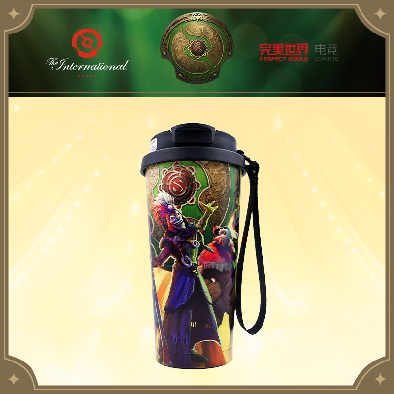 316不锈钢保温吸管杯DOTA2杯子