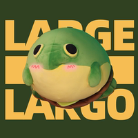 DOTA2 TI2026 Plush big throw pillow Lango Little Frog thumbnail 3